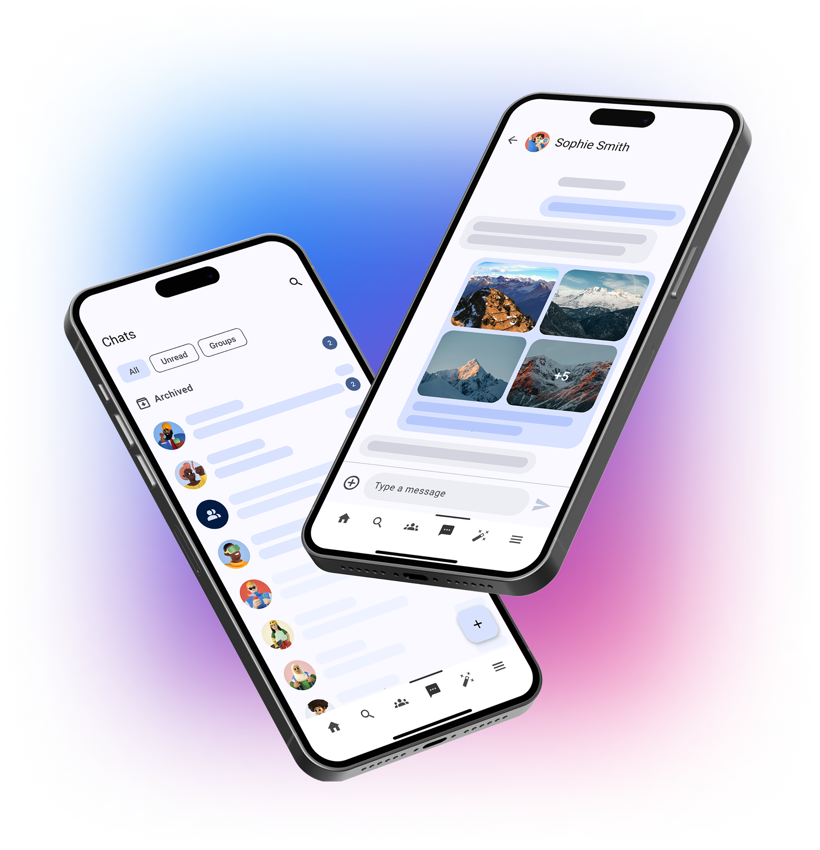 Image showing Oak Engage's Messenger feature