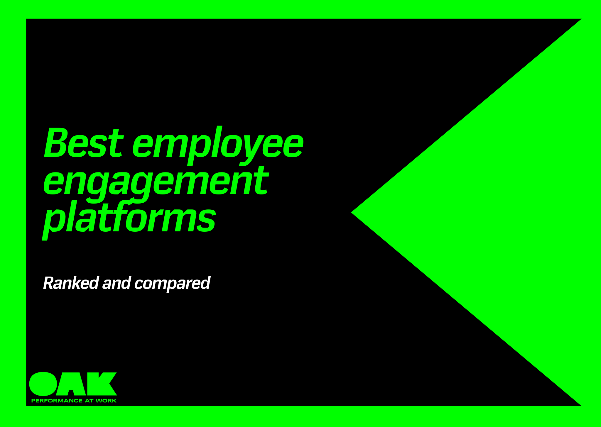 best employee engagement platforms